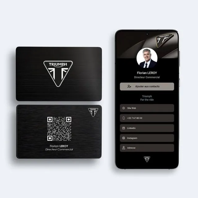 Carte de visite NFC Triumph